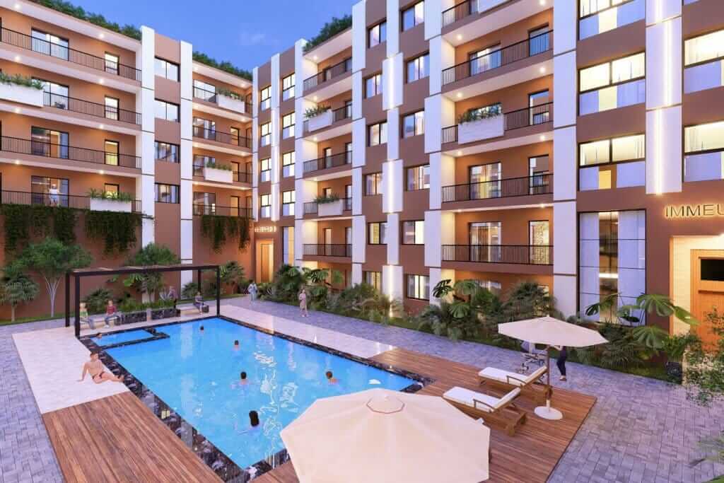 Résidence Nour Confort Targa livrée, immobilier à Targa à Marrakech